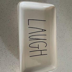 Rae Dunn “Laugh” Tray